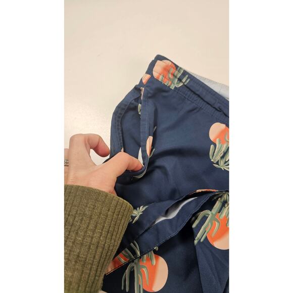 Banzai 7-Inch Swim Trunks Bonobos sz 42 XL cactus swim trunks lined preppy - Picture 4 of 8